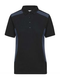 Arbeits-Poloshirt für Damen in Schwarz